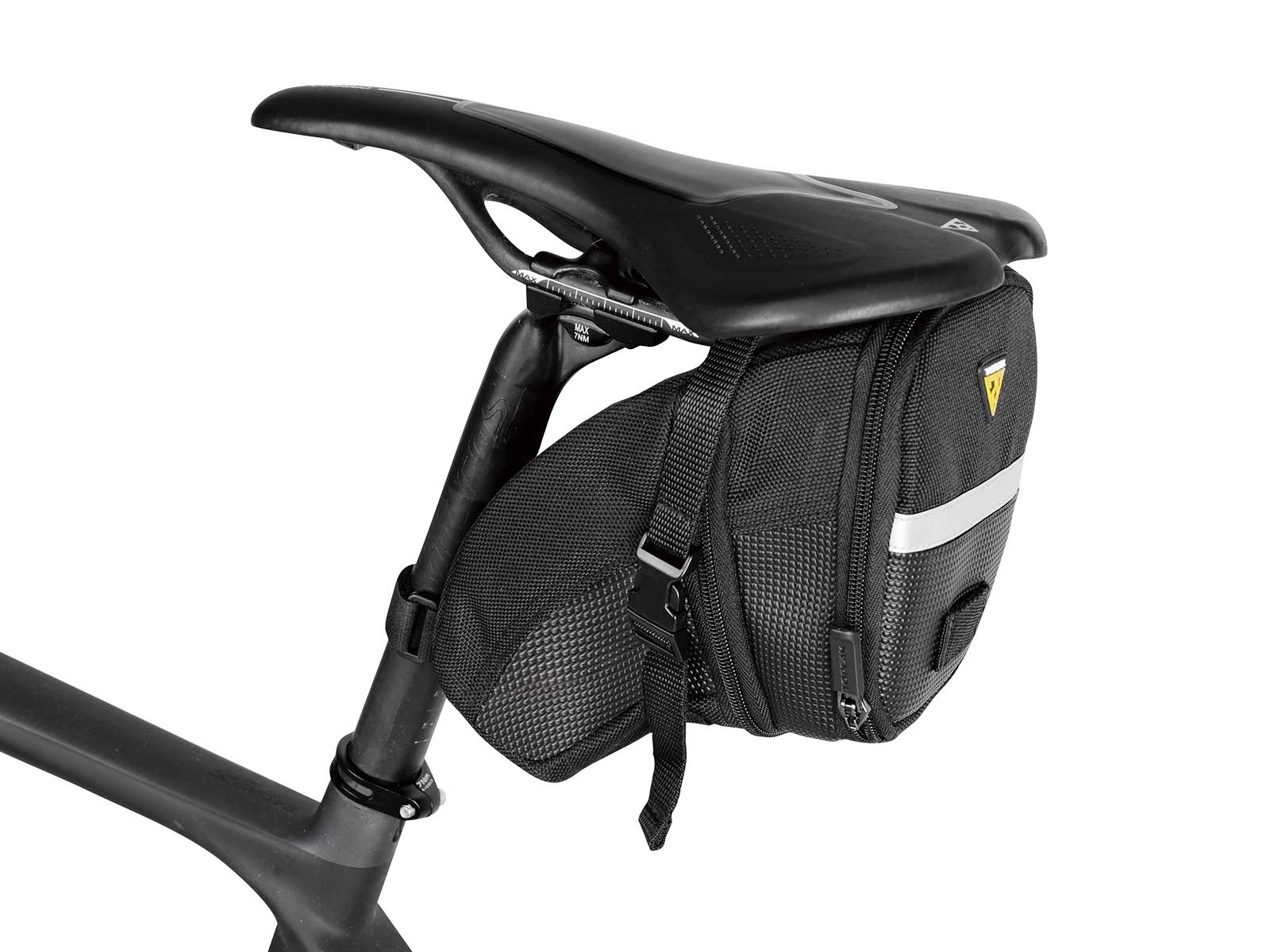STRAP VERSION AERO WEDGE PACK – Topeak premium cycling Saddle Bags in India from Cobbled Climbs