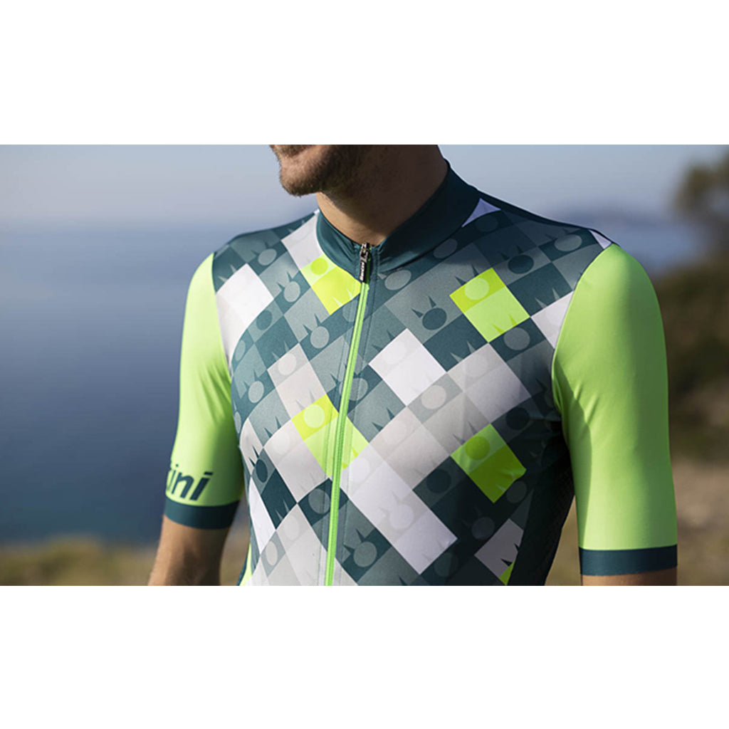 VIS IRONMAN MENS CYCLING JERSEY – Santini premium cycling Jerseys in India from Cobbled Climbs