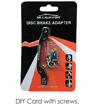 HK-XQ52-DIY DISC BRAKE CALIPER ADAPTER – Alligator premium cycling Brake Small Parts in India from Cobbled Climbs