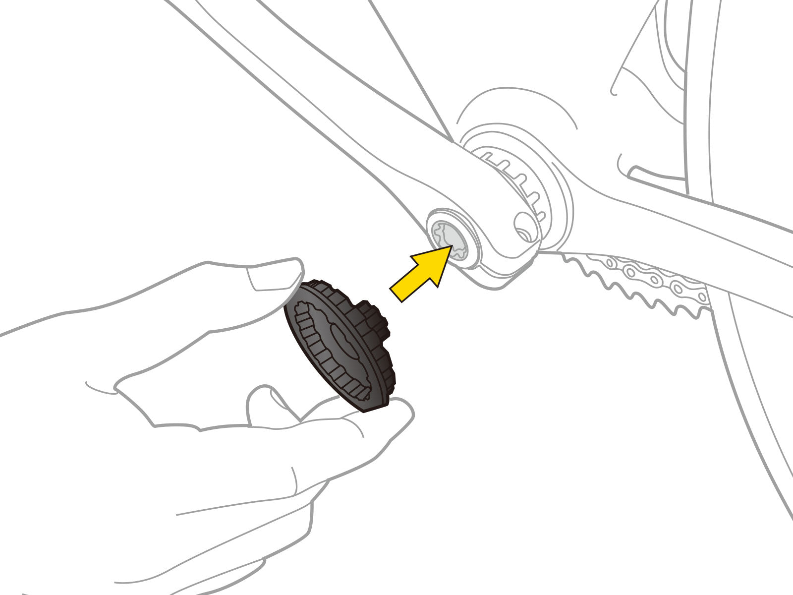 EXTERNAL BOTTOM BRACKET TOOL