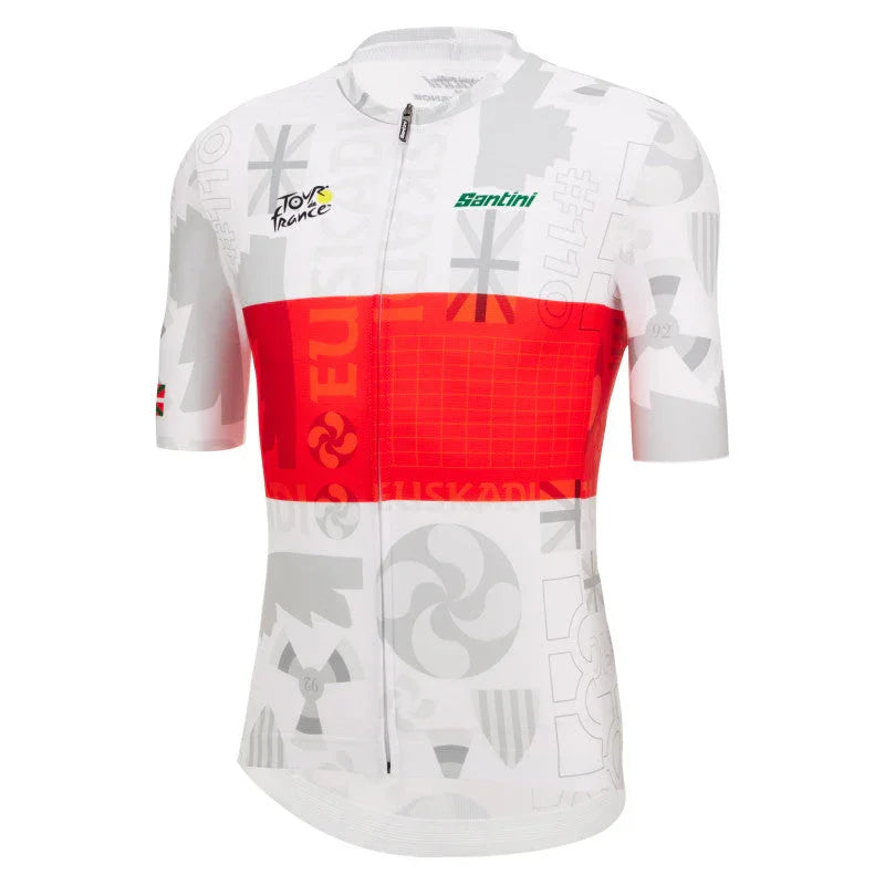 TOUR DE FRANCE GRAND DEPART PAIS VASCO MEN'S CYCLING JERSEY - Santini - Cobbled Climbs