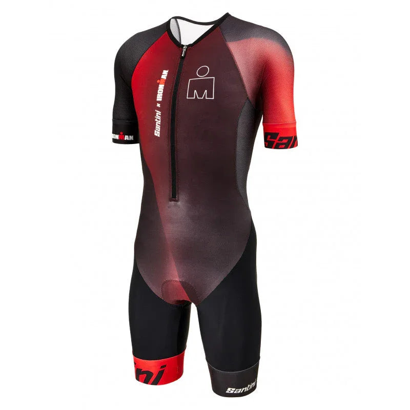 Ironman Ikaika Mens Cycling Trsuit - Santini - Cobbled Climbs