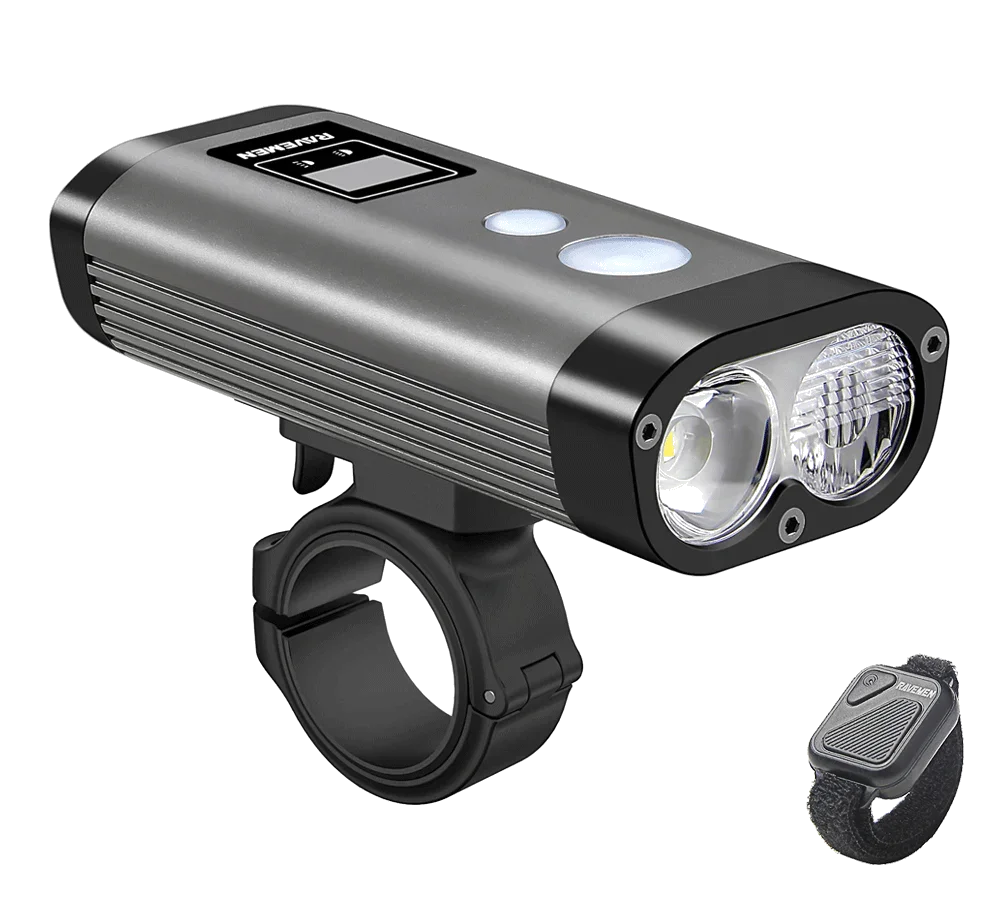 PR 1600 FRONT LIGHT - Ravemen - Cobbled Climbs