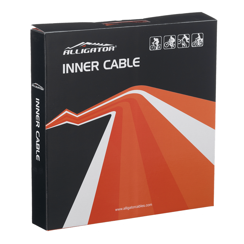 STAINLESS STEEL GEAR INNER CABLE – Alligator premium cycling Brake Cables in India from Cobbled Climbs