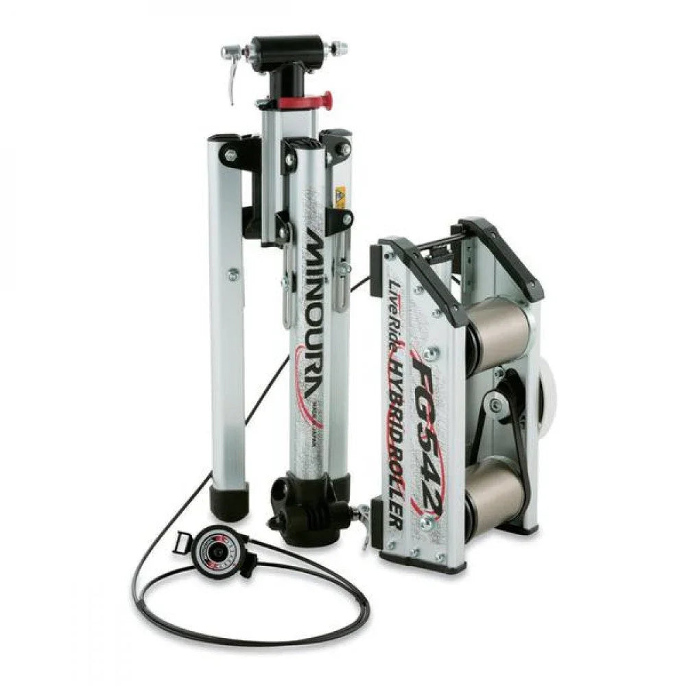 Fg542 Magnetic Roller Bicycle Trainer - Minoura - Cobbled Climbs