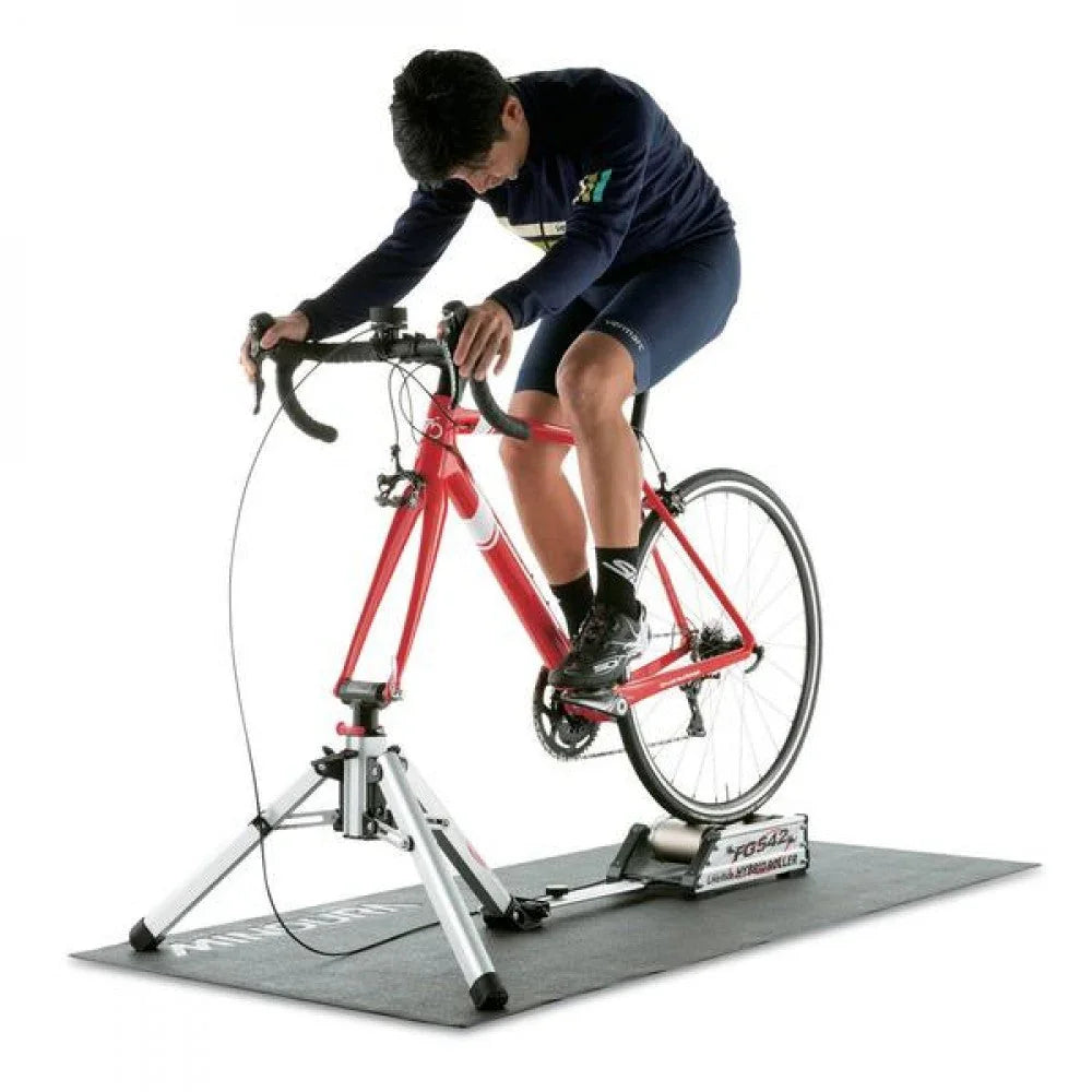 Fg542 Magnetic Roller Bicycle Trainer - Minoura - Cobbled Climbs